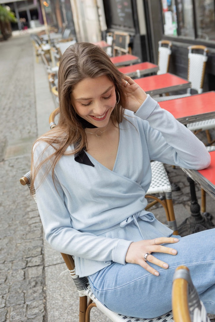 Wrap sweater Boyana
