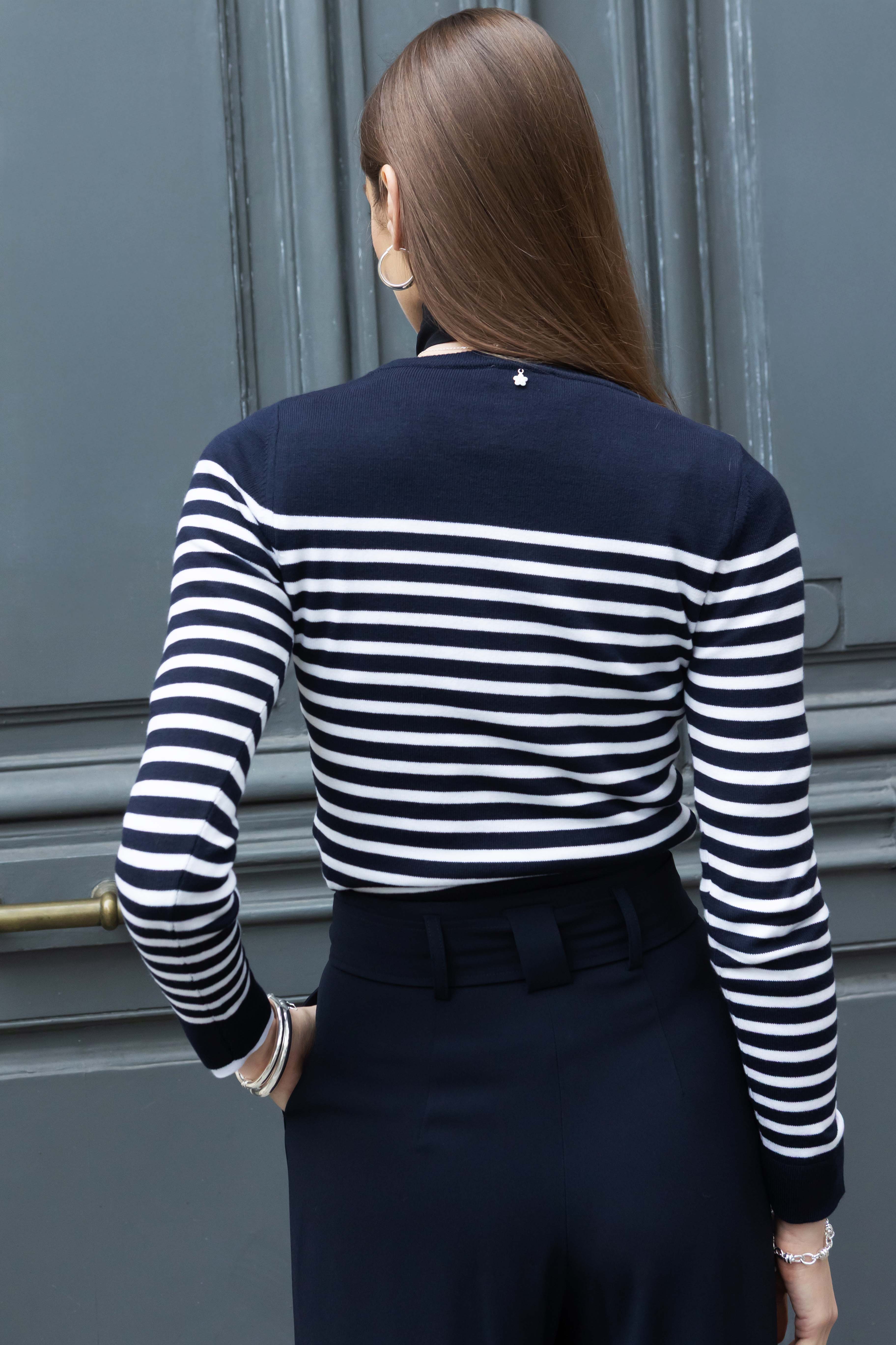 Pullover Léonie Gestreift