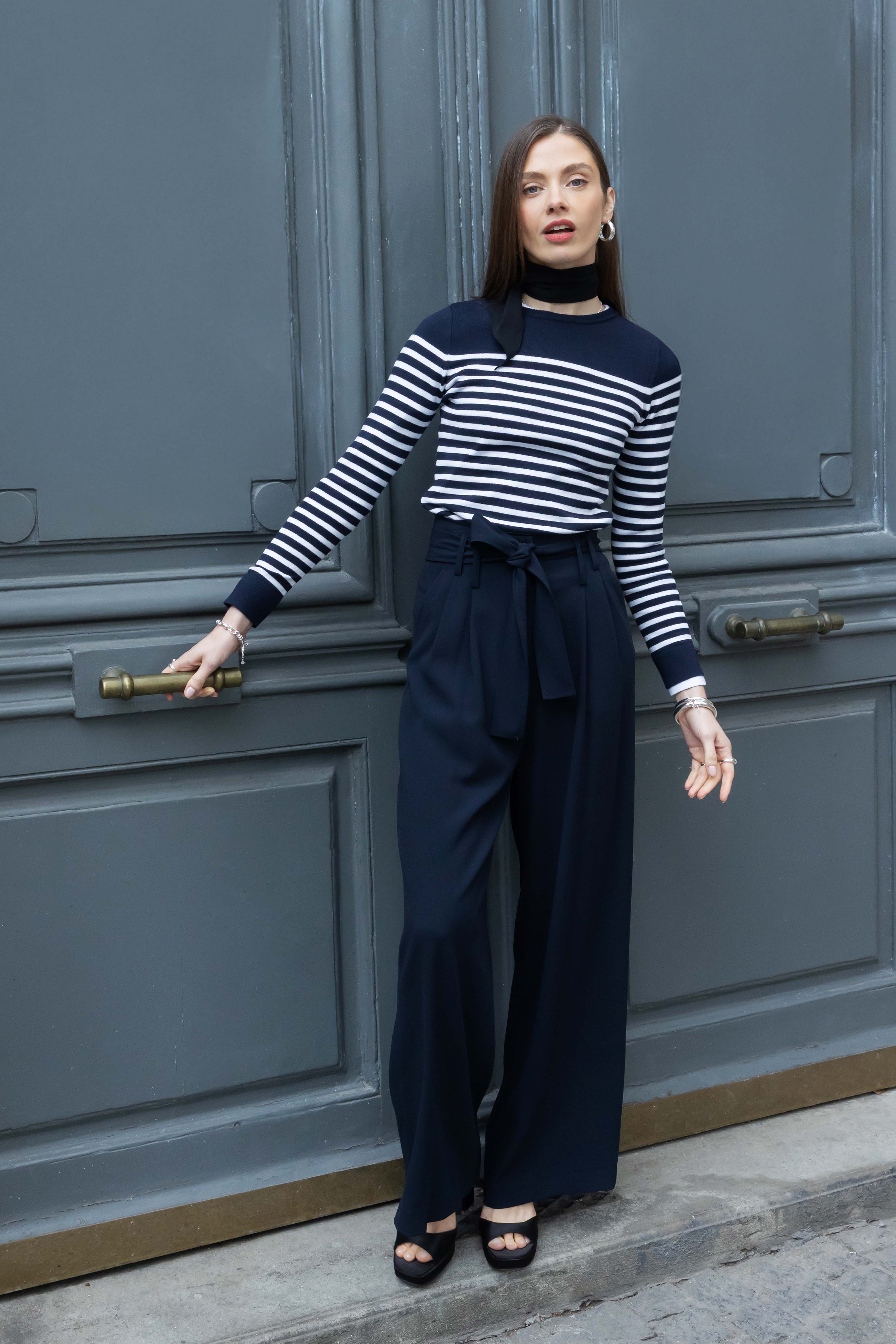 Pullover Léonie Gestreift