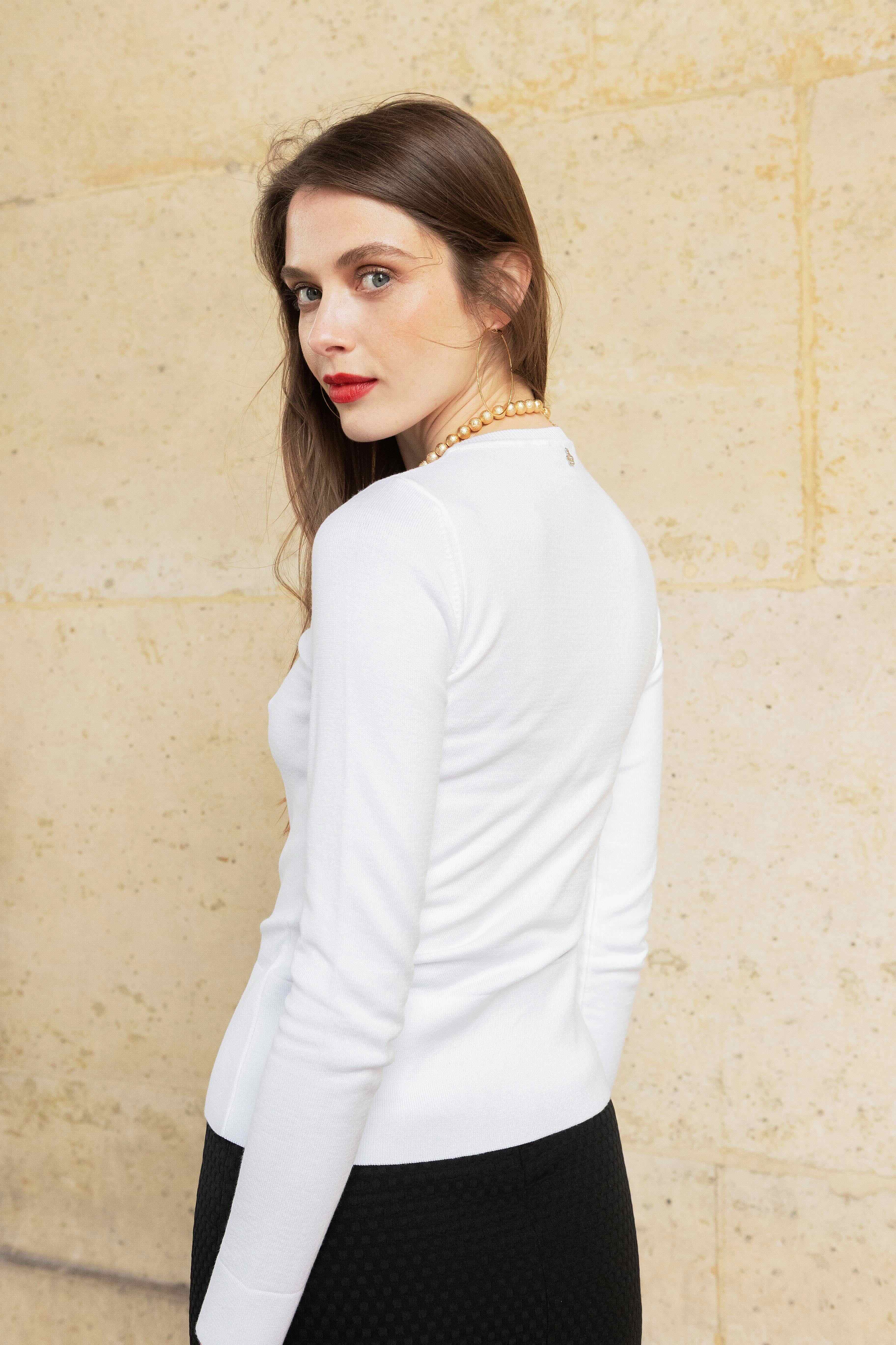 Top Leonie à manches longues