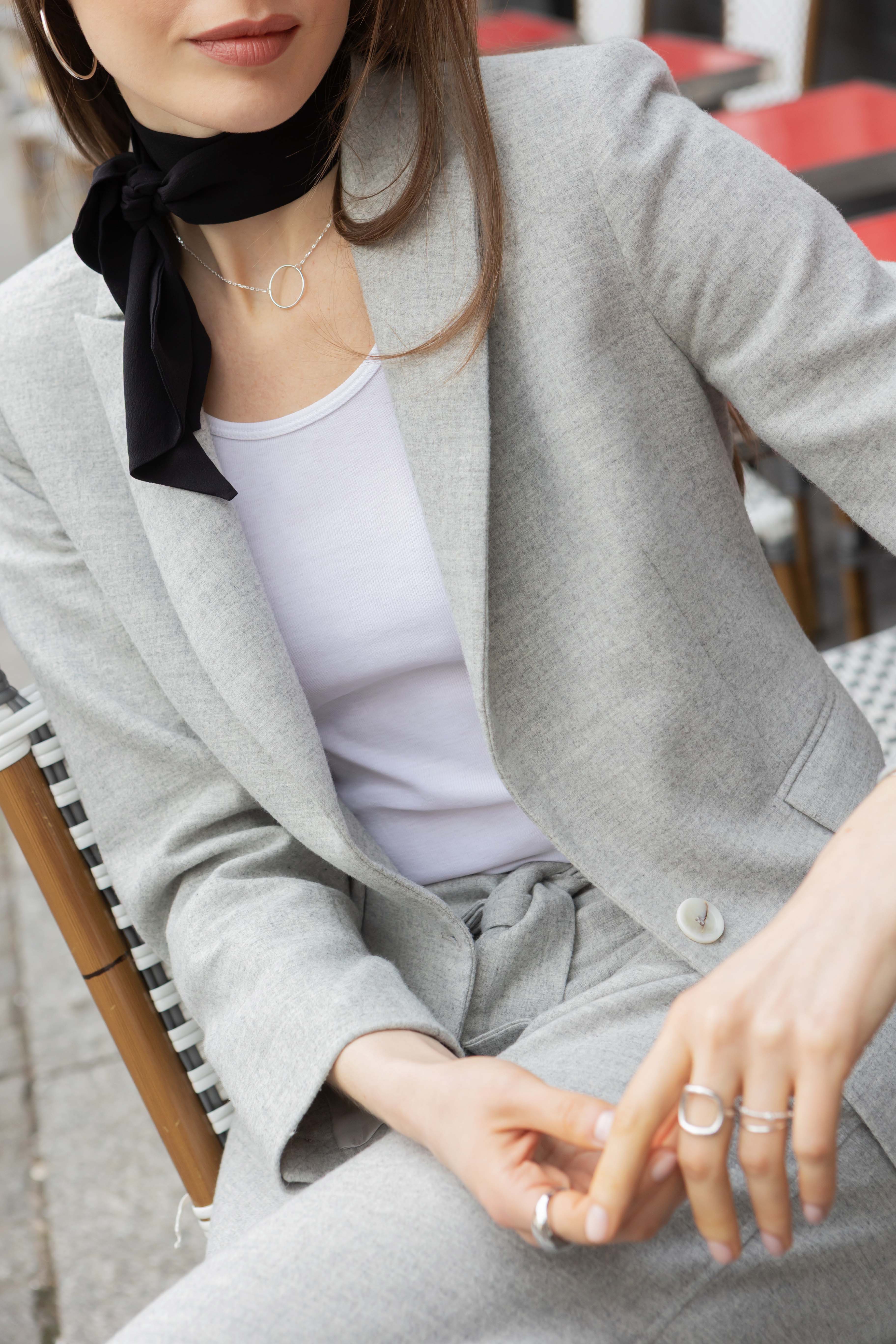 Blazer Charlotte - Tissu chaud