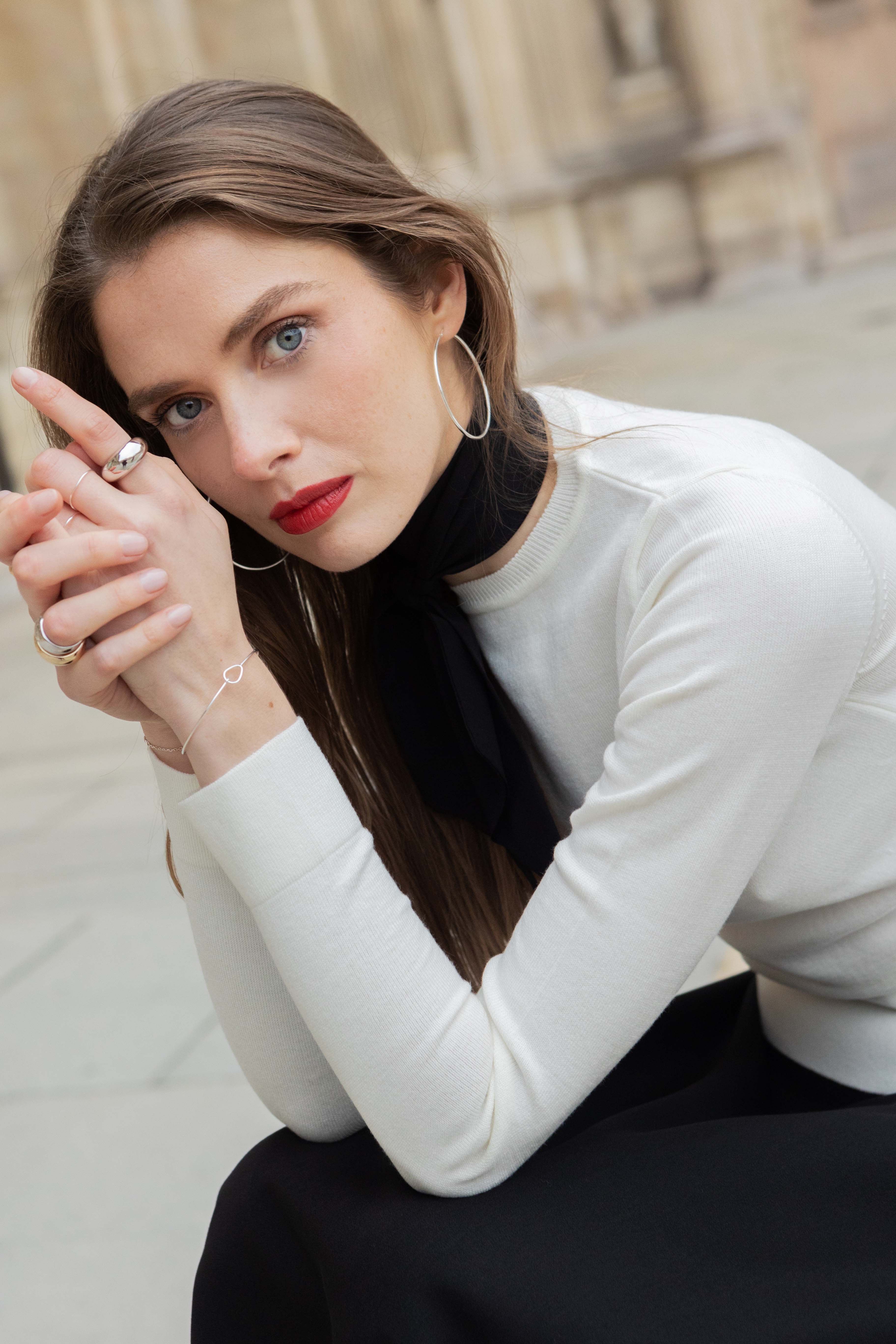 Top Leonie à manches longues