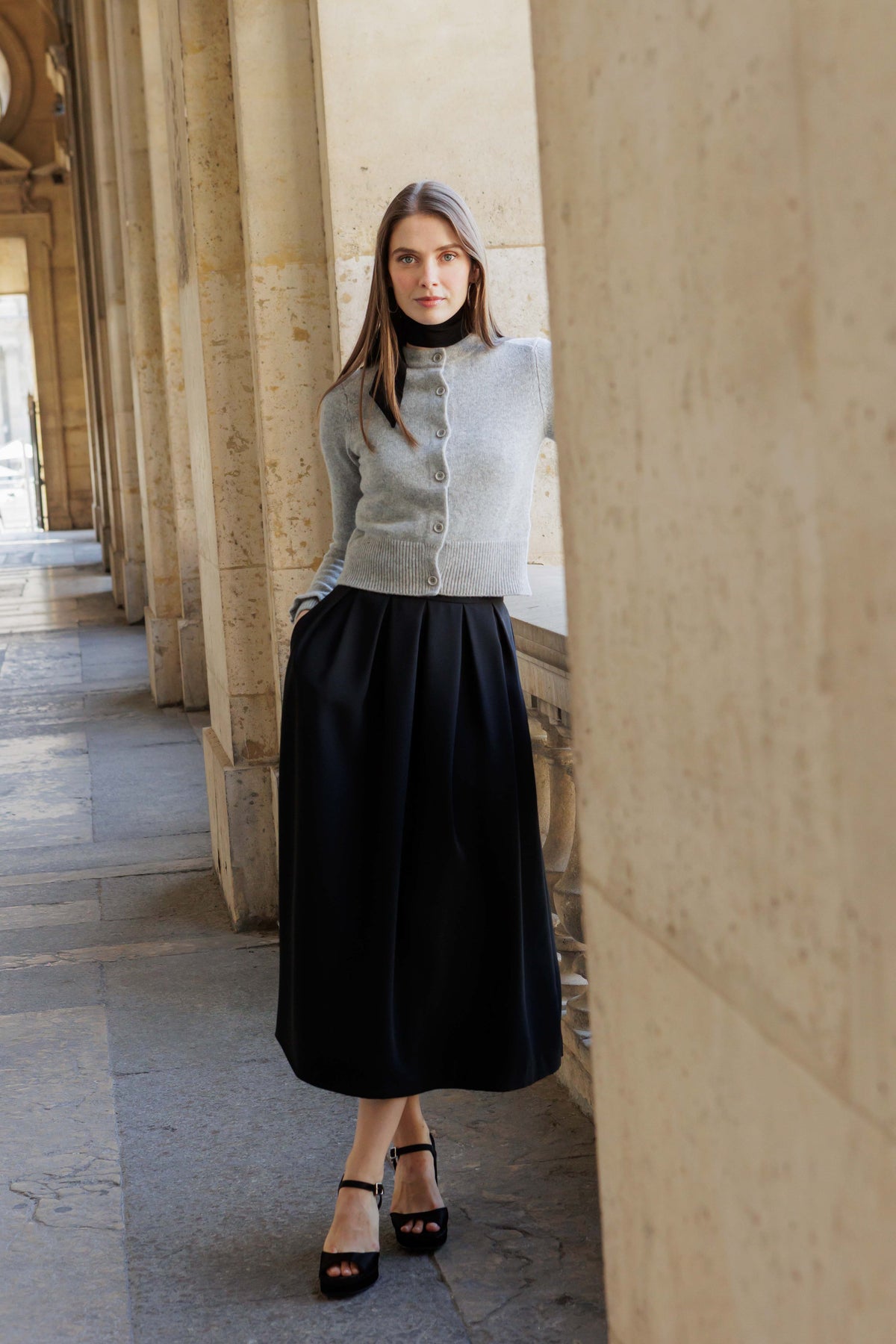 Jupe Arlequin en satin