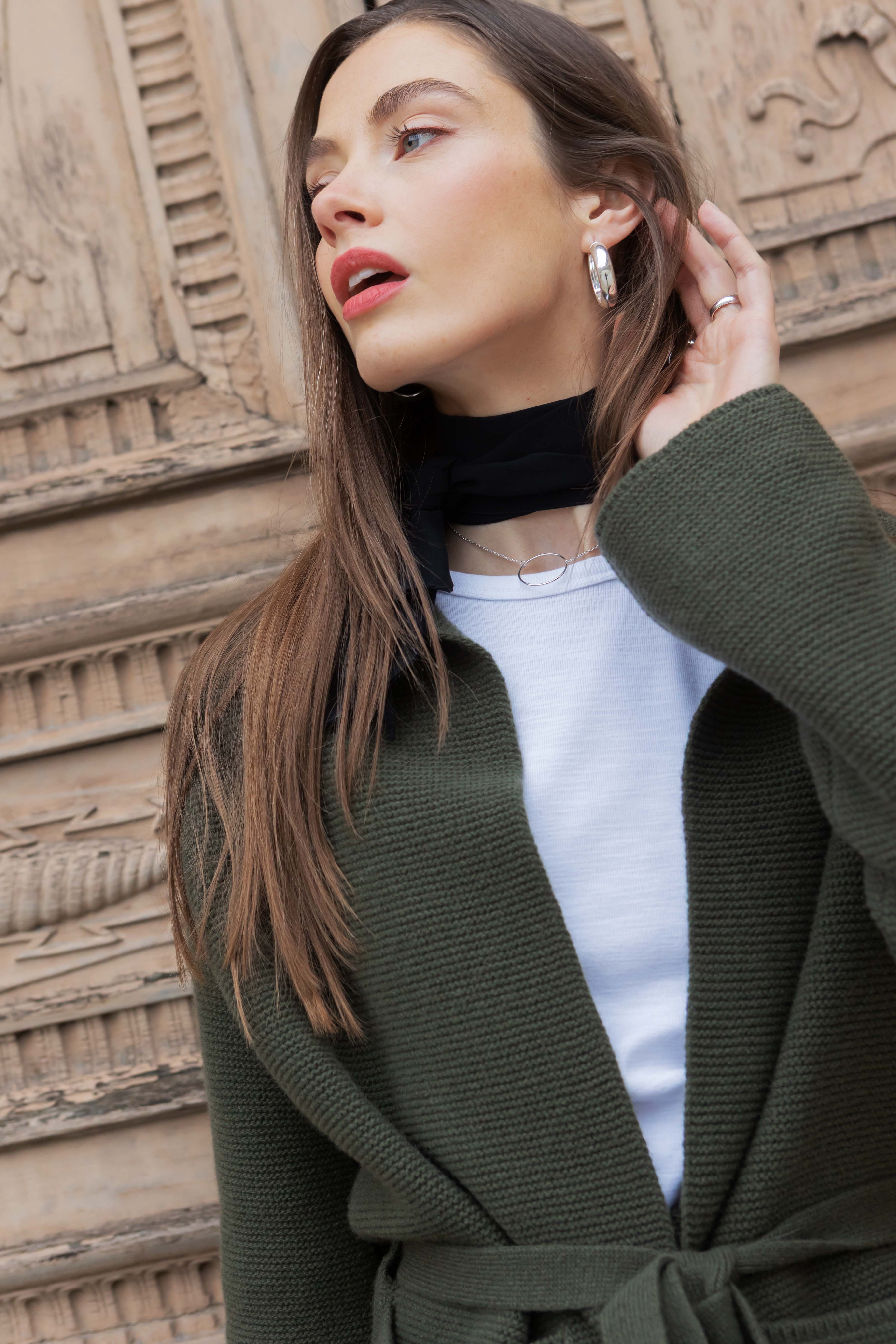 Blouse Victoria noir