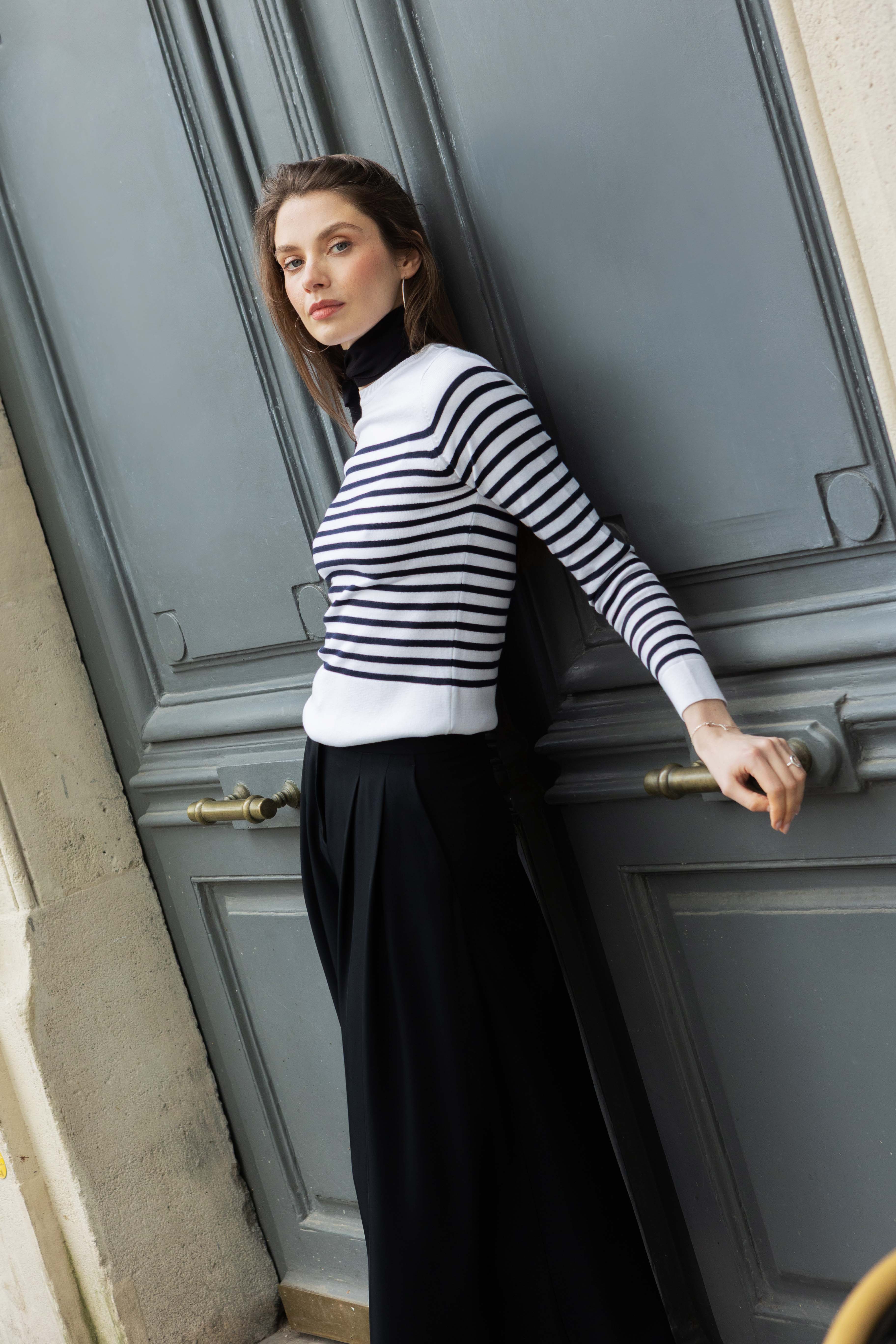 Pullover Léonie Gestreift