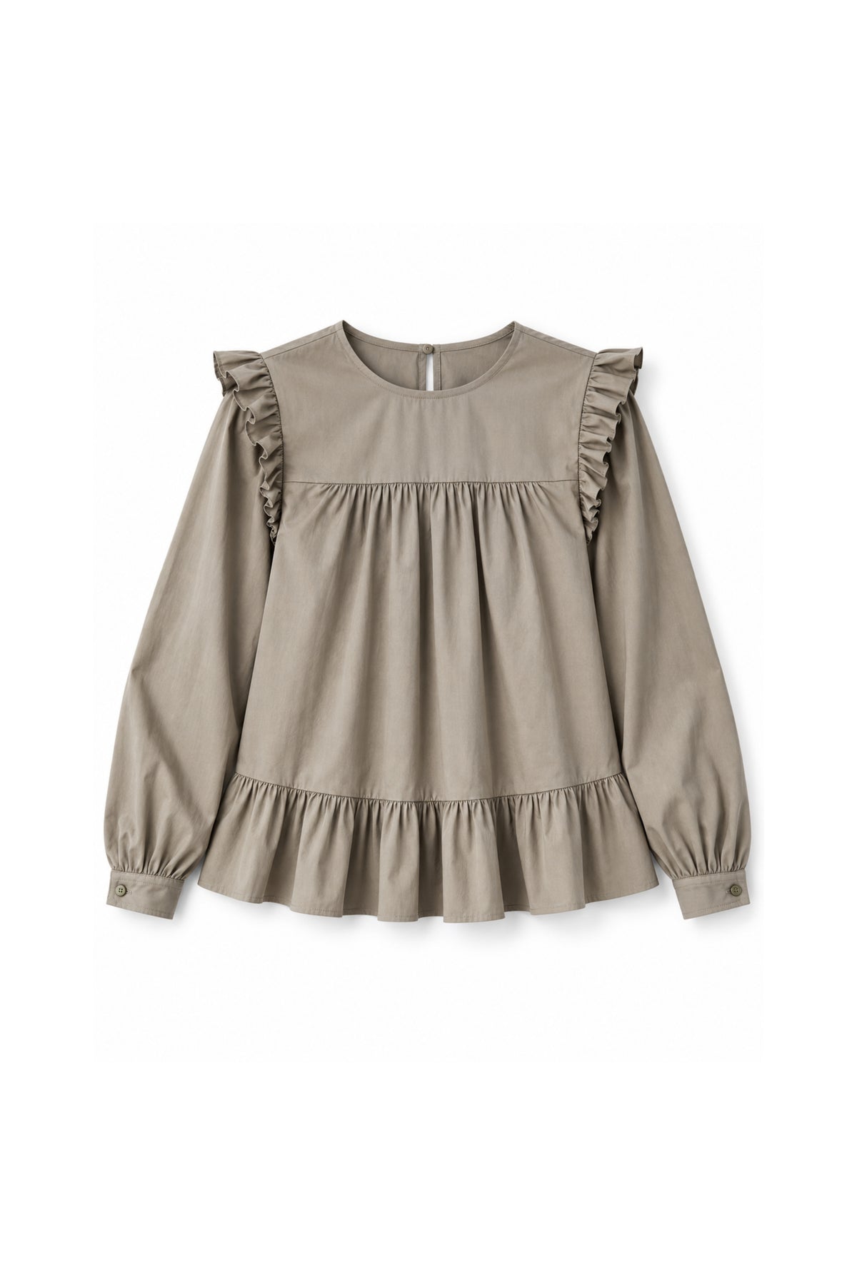 Blouse Lana noir popeline