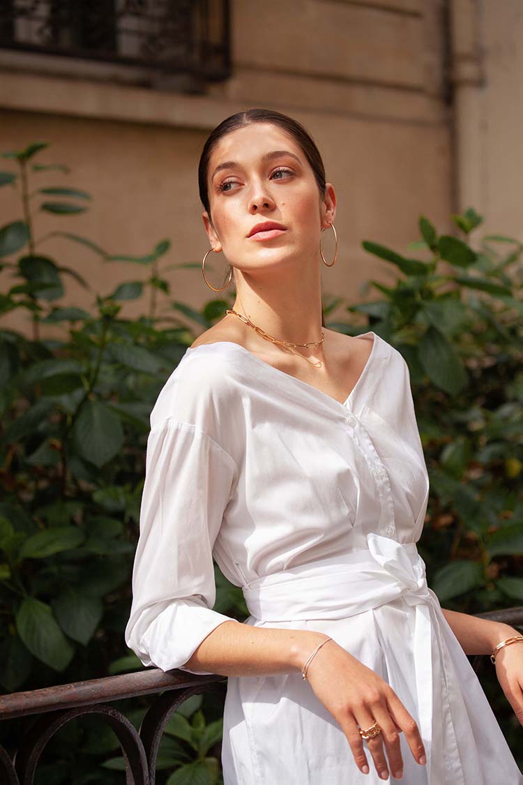 Dress Capucine white