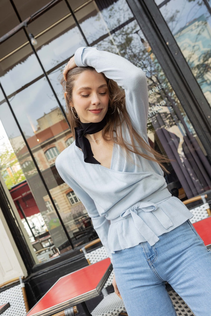 Wrap sweater Boyana
