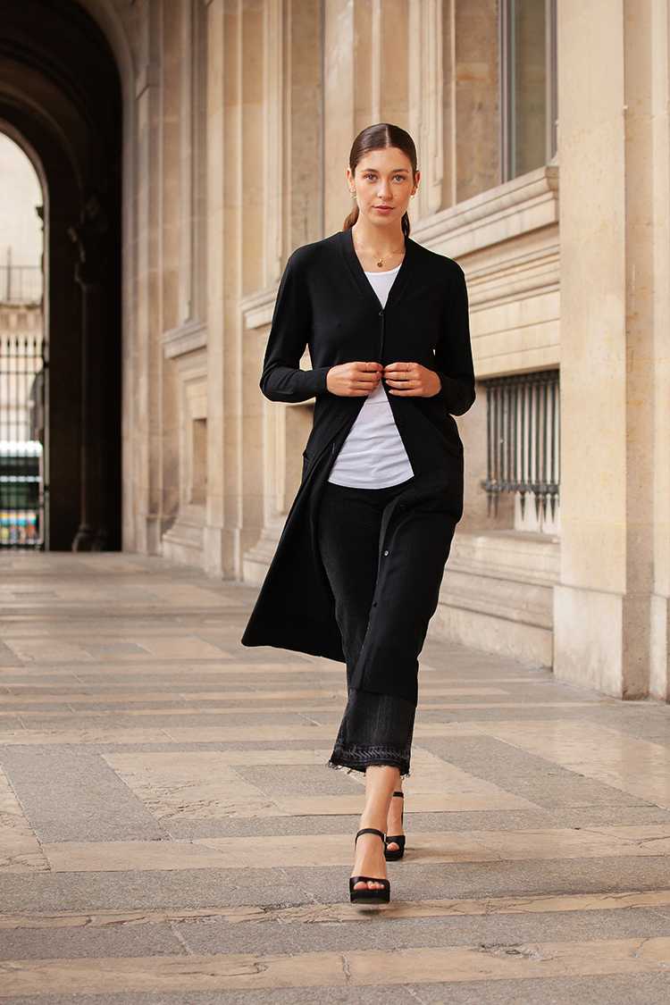 Cardigan Maelys black