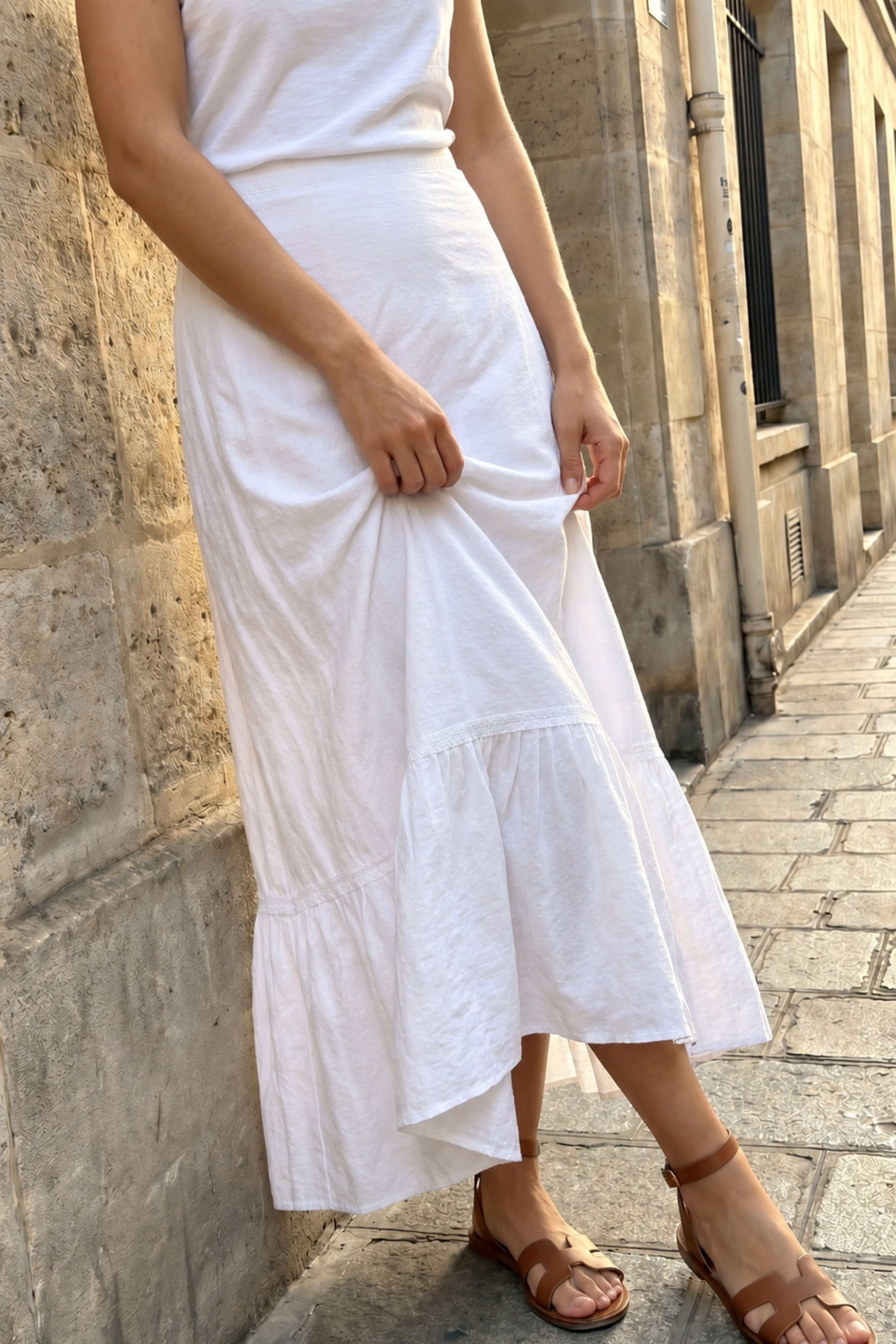 Skirt Bohème Plumetis