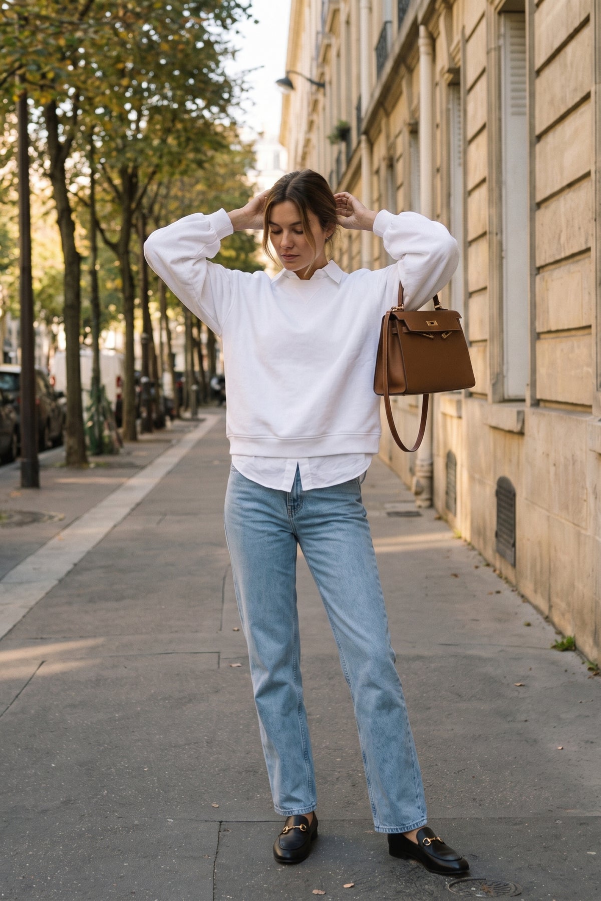 Sweat Luna bleu marine