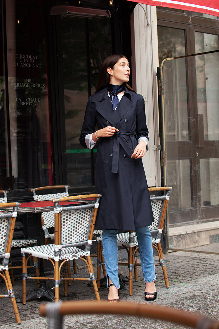 Trench-coat Ondine long