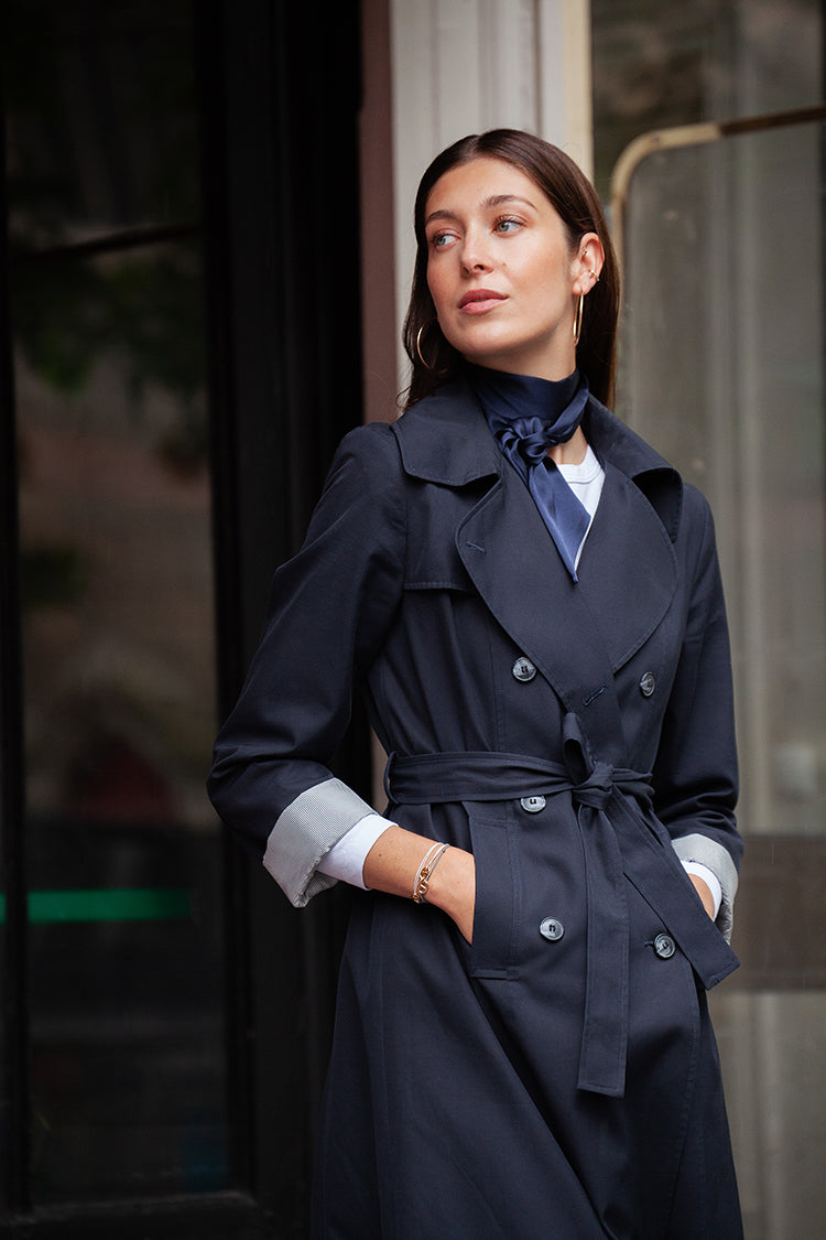 Trench-coat Ondine long