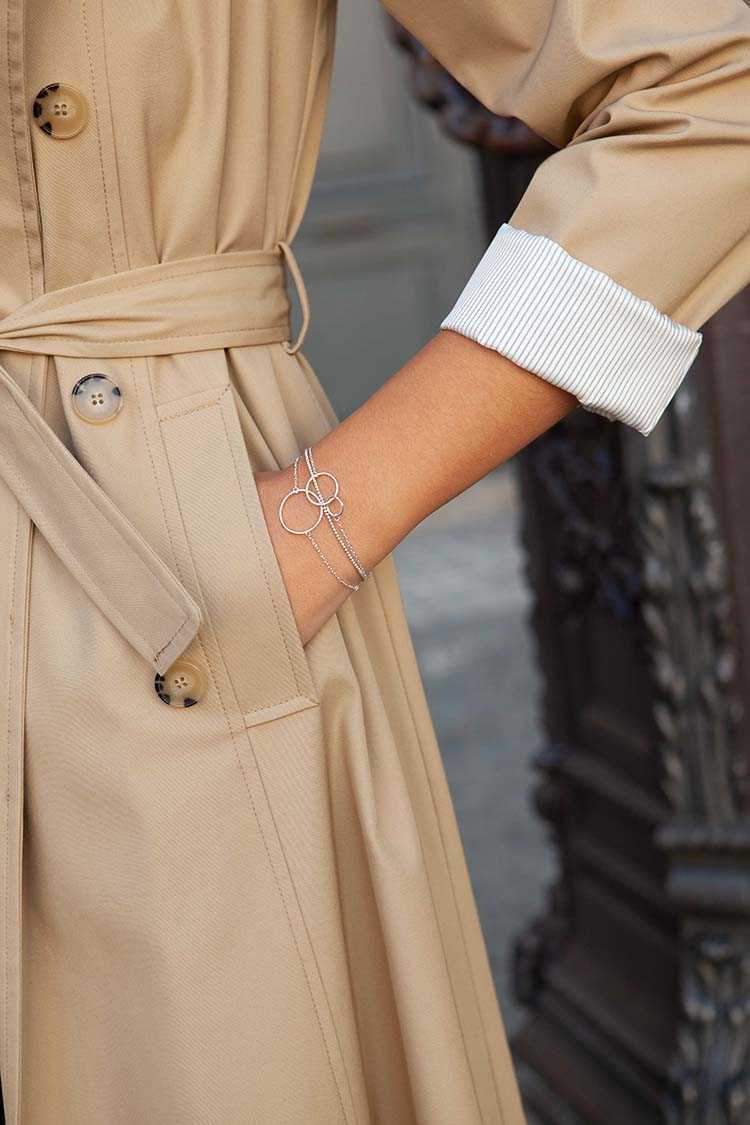 Trench-coat Ondine long