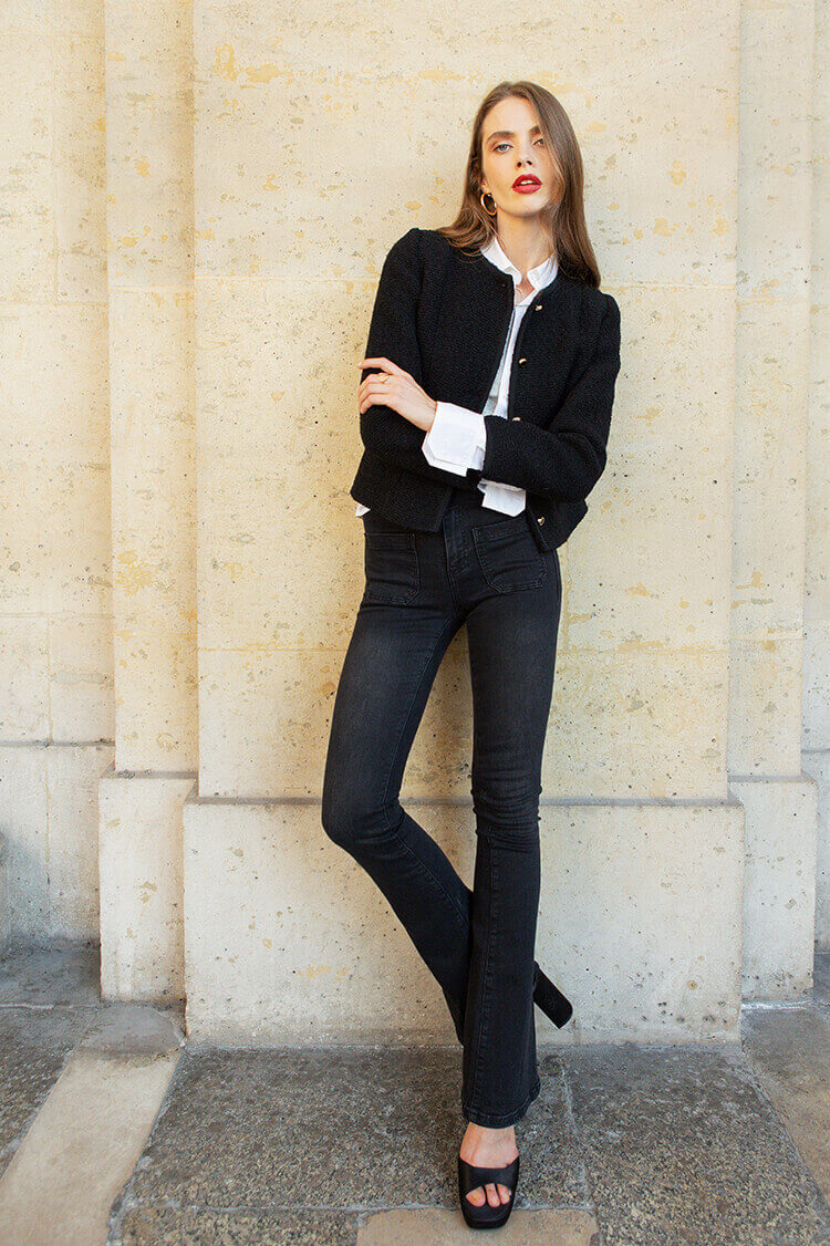 Jeans Zelie black – Ann&Line