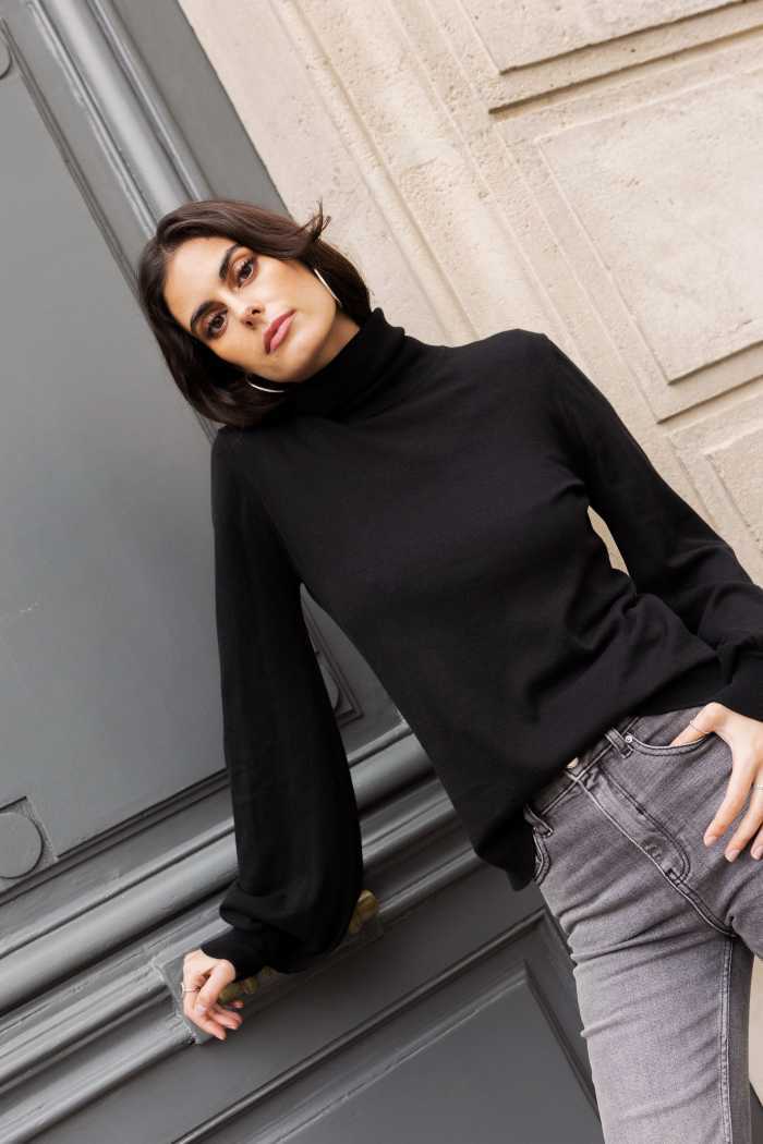 Pull Melina noir