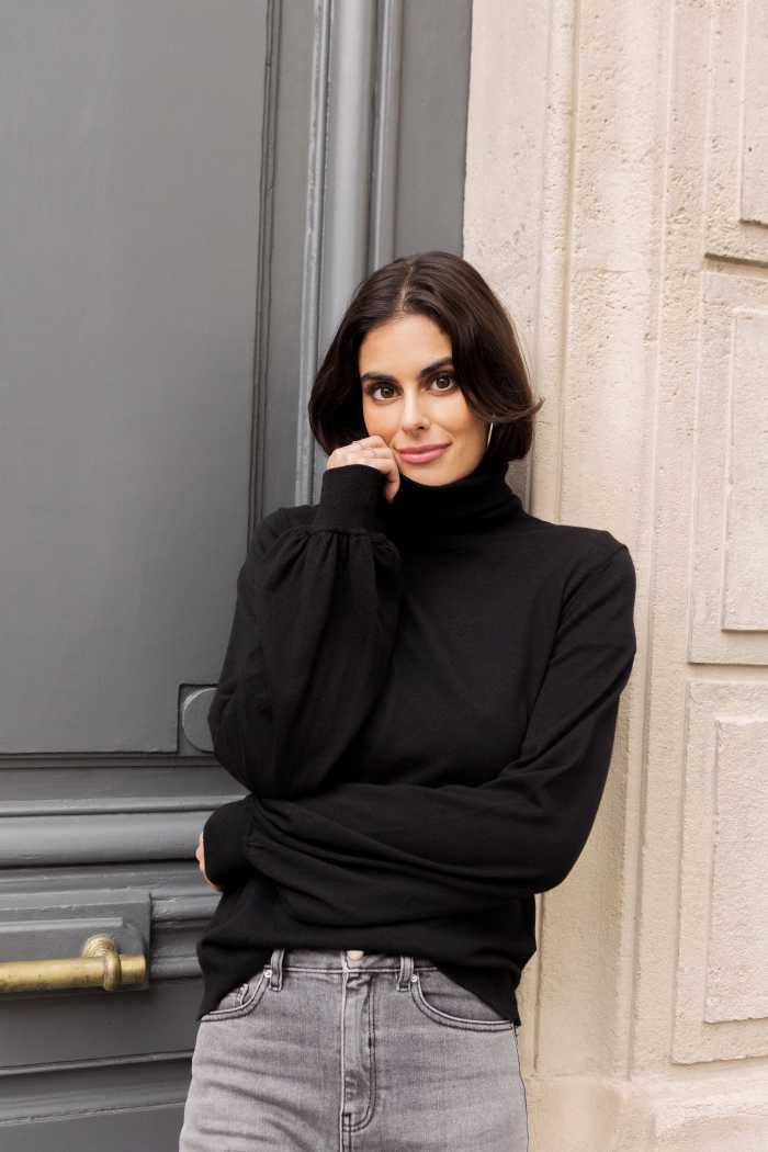 High lines clearance turtleneck pullover