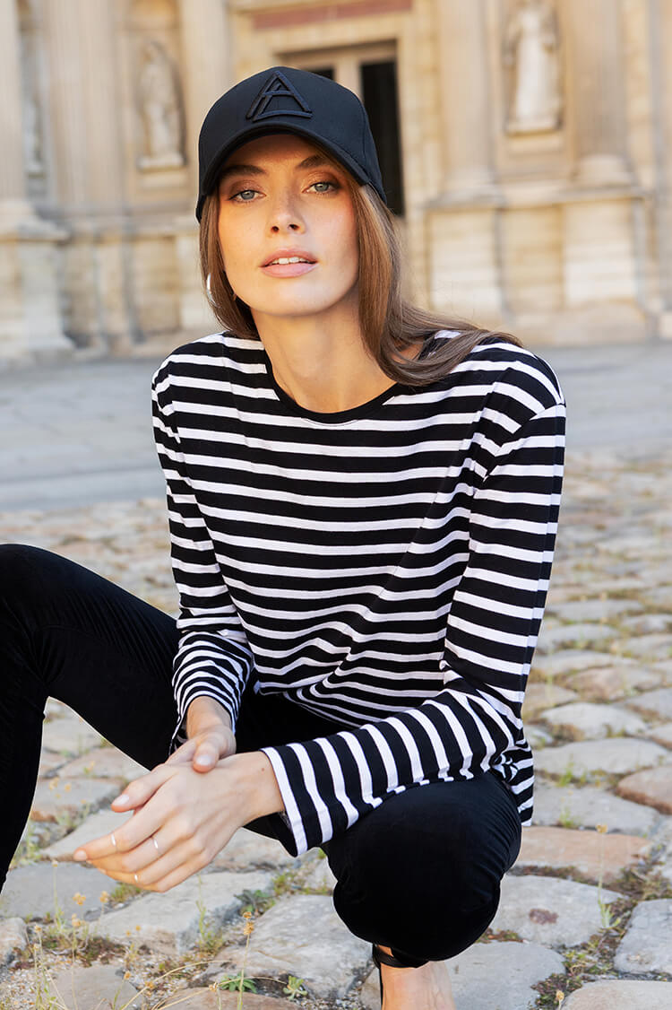 Top Jemma à manches longues