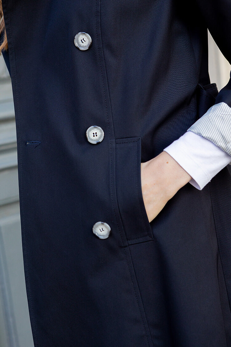 Only Trenchcoat Blau Kurz Jacket Jacket Killeen Short By The