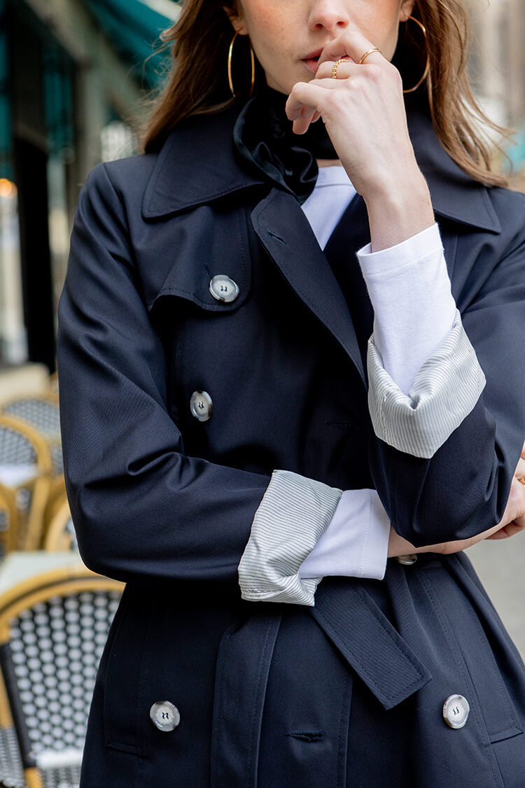 Trench-coat Ondine court