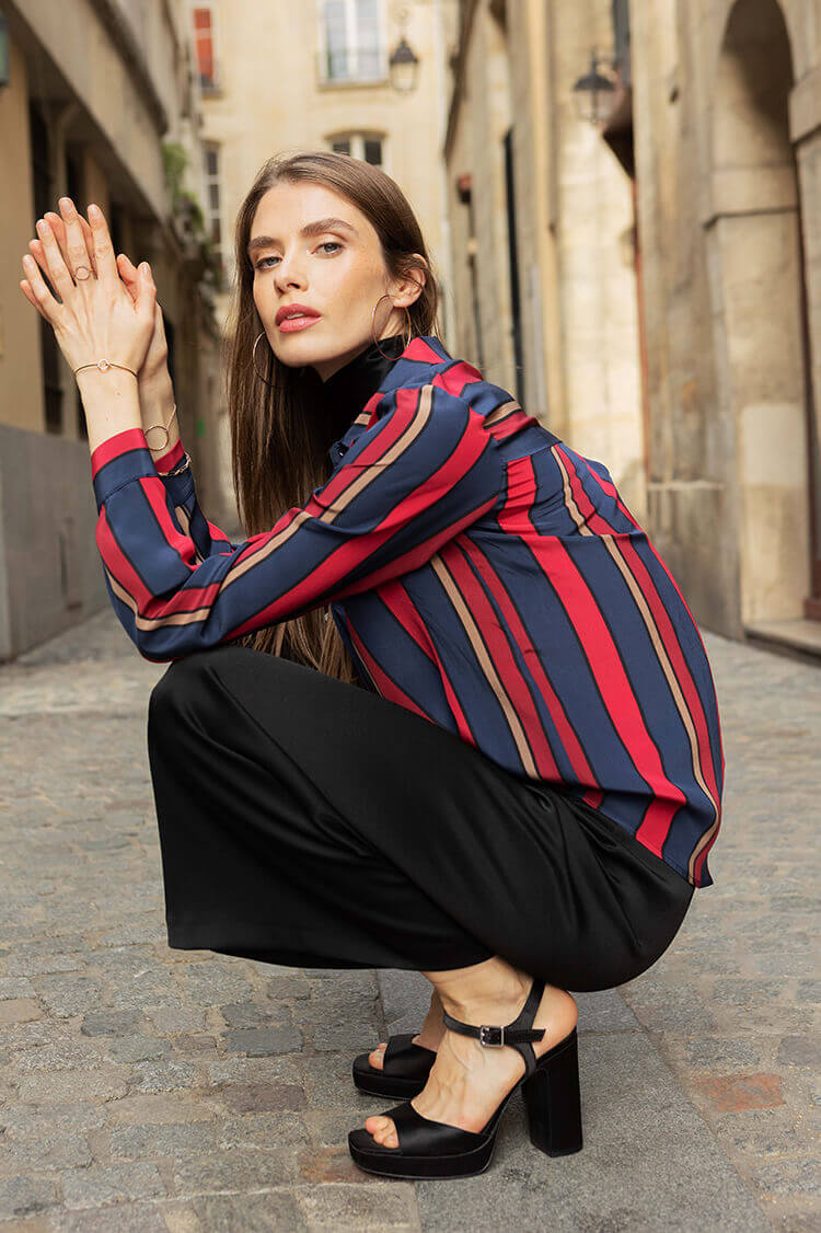 Trousers Julie Satin