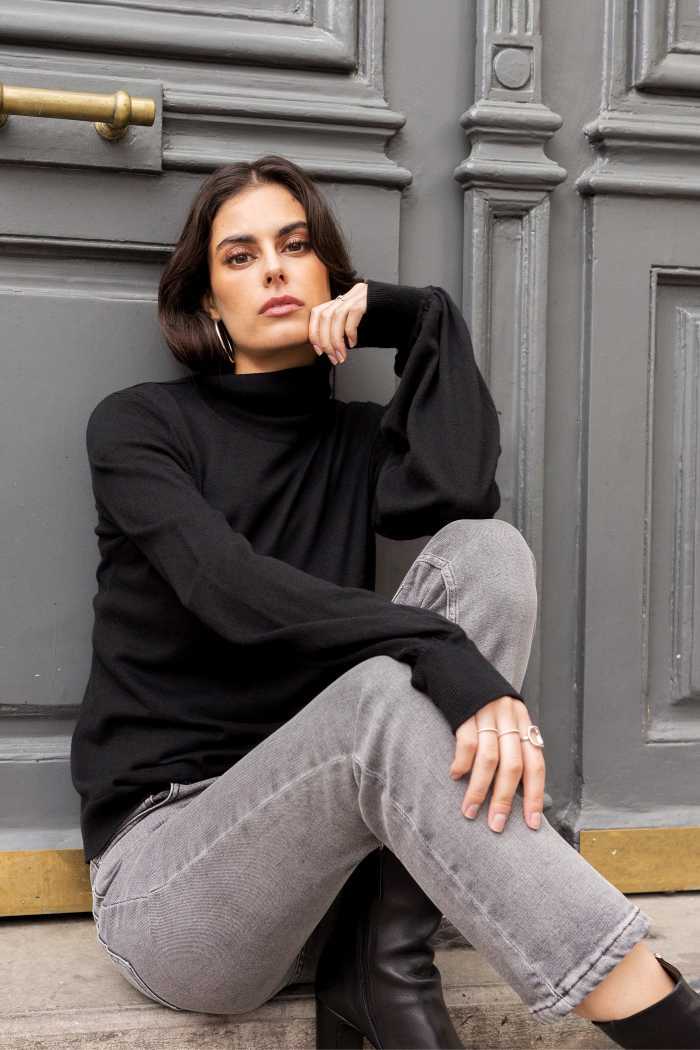 Pull Melina noir
