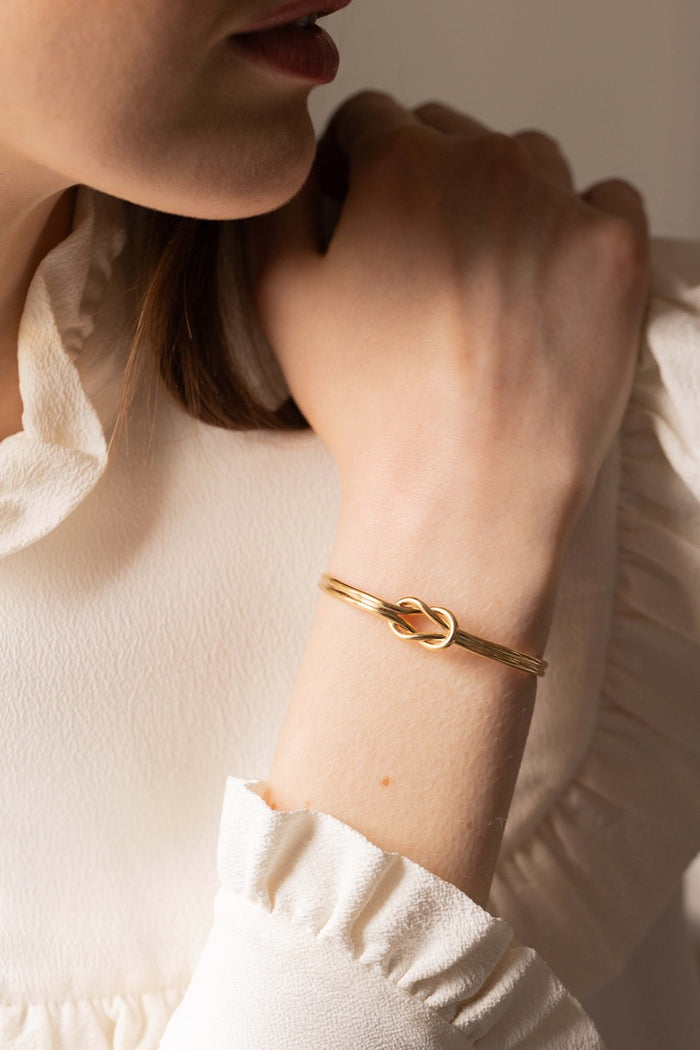 Knot Bangle Lisbonne gold