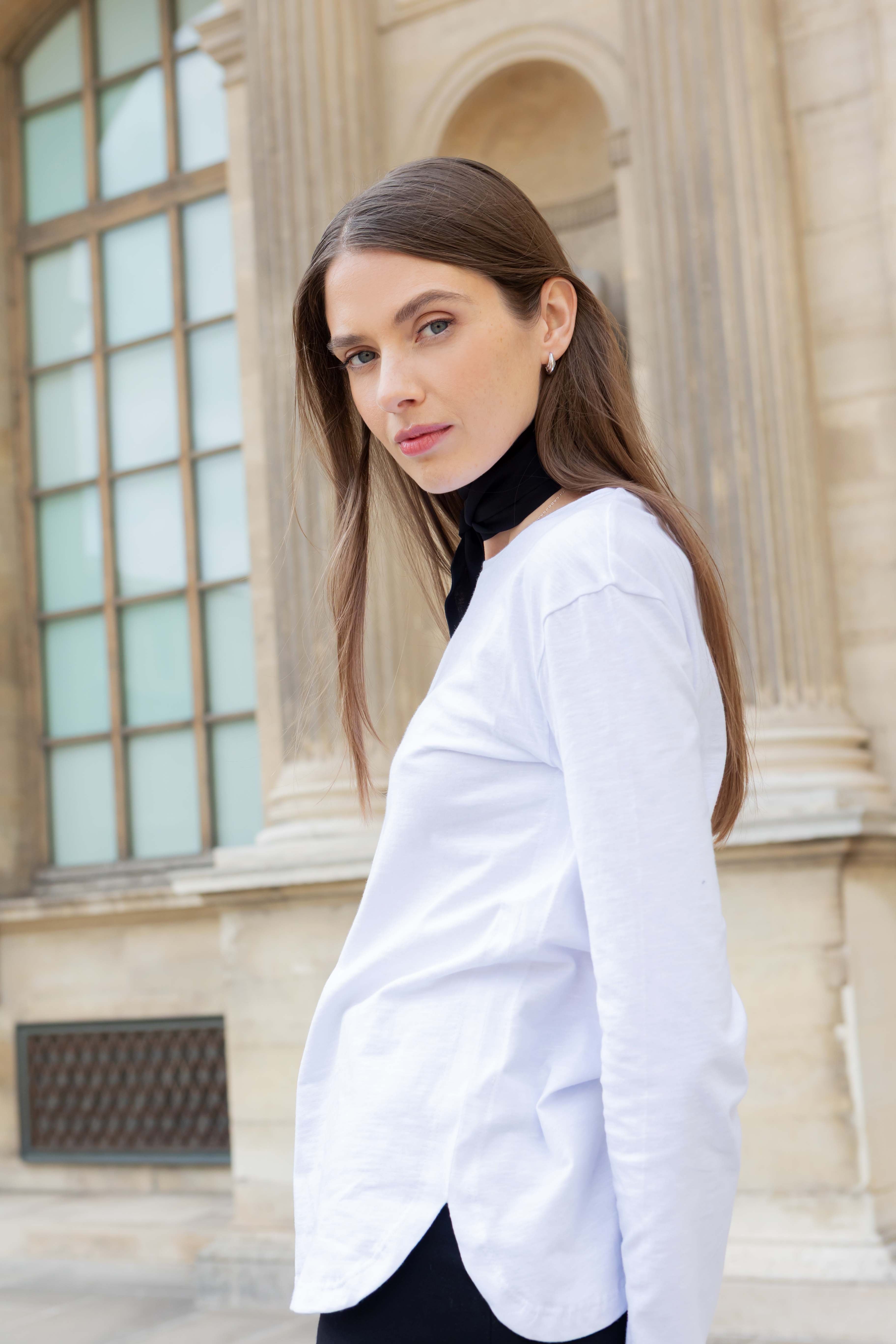 Top Jemma à manches longues