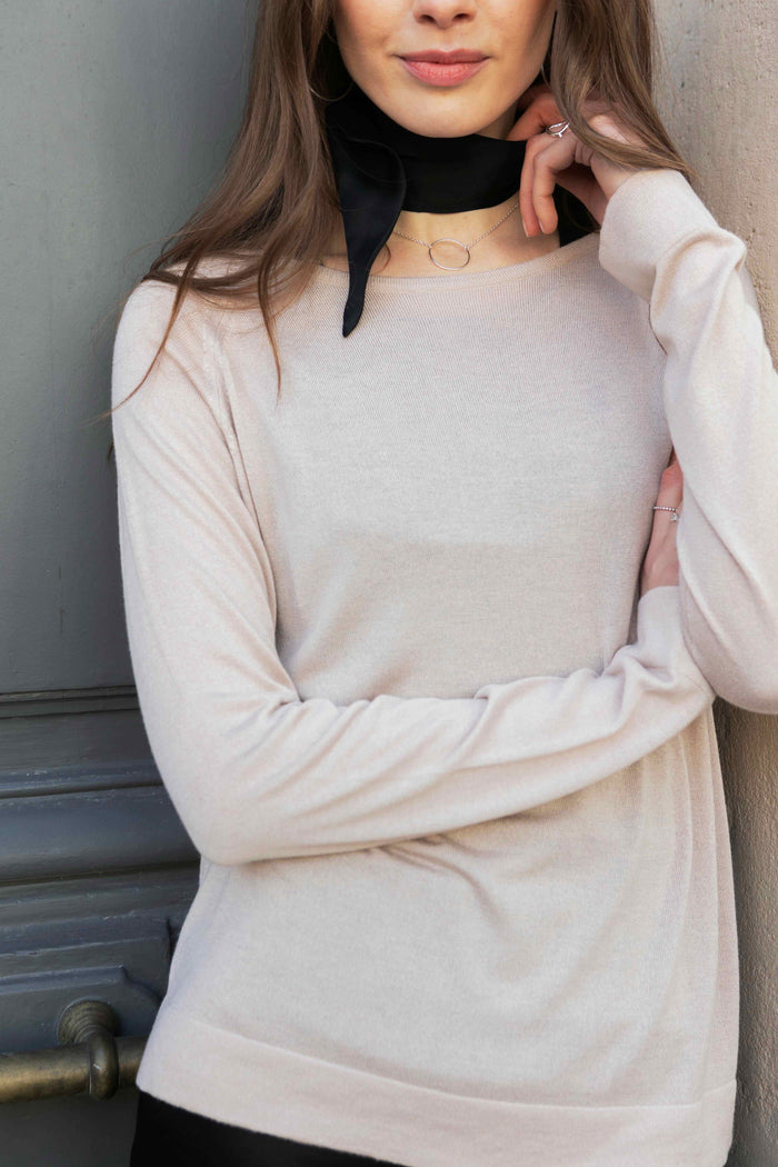 Pullover Phoebe taupe