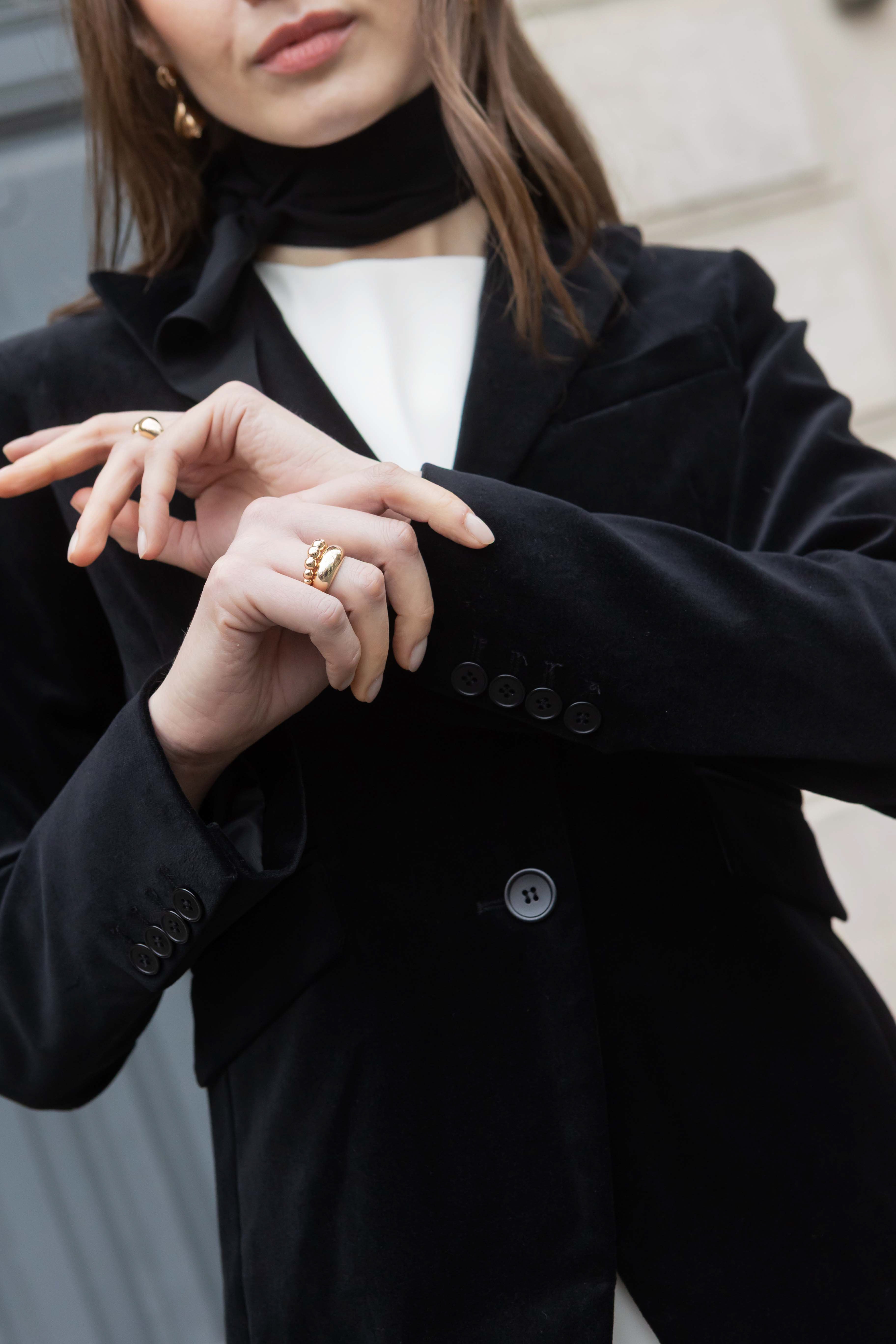 Blazer Charlotte grau