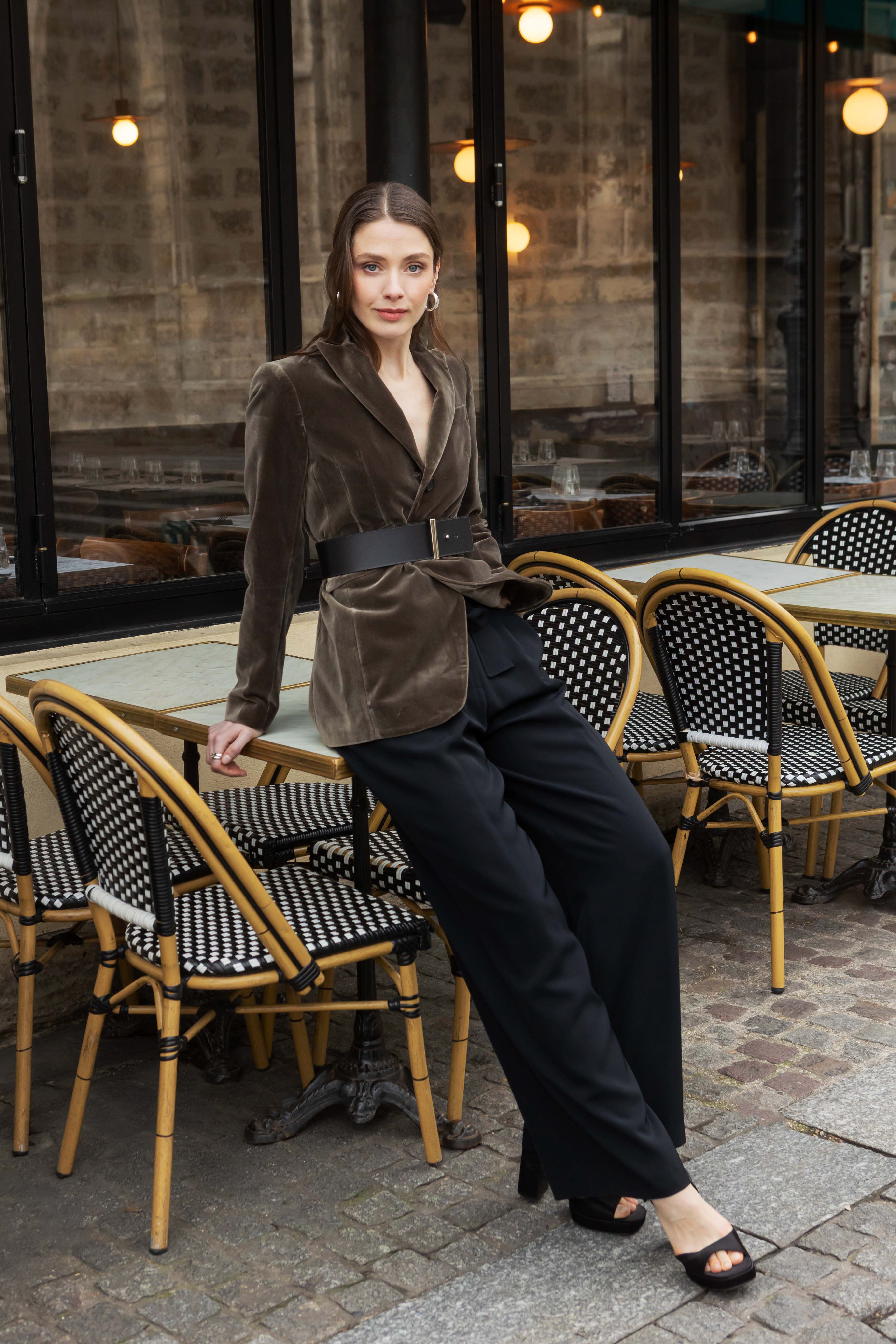 Blazer Charlotte grau