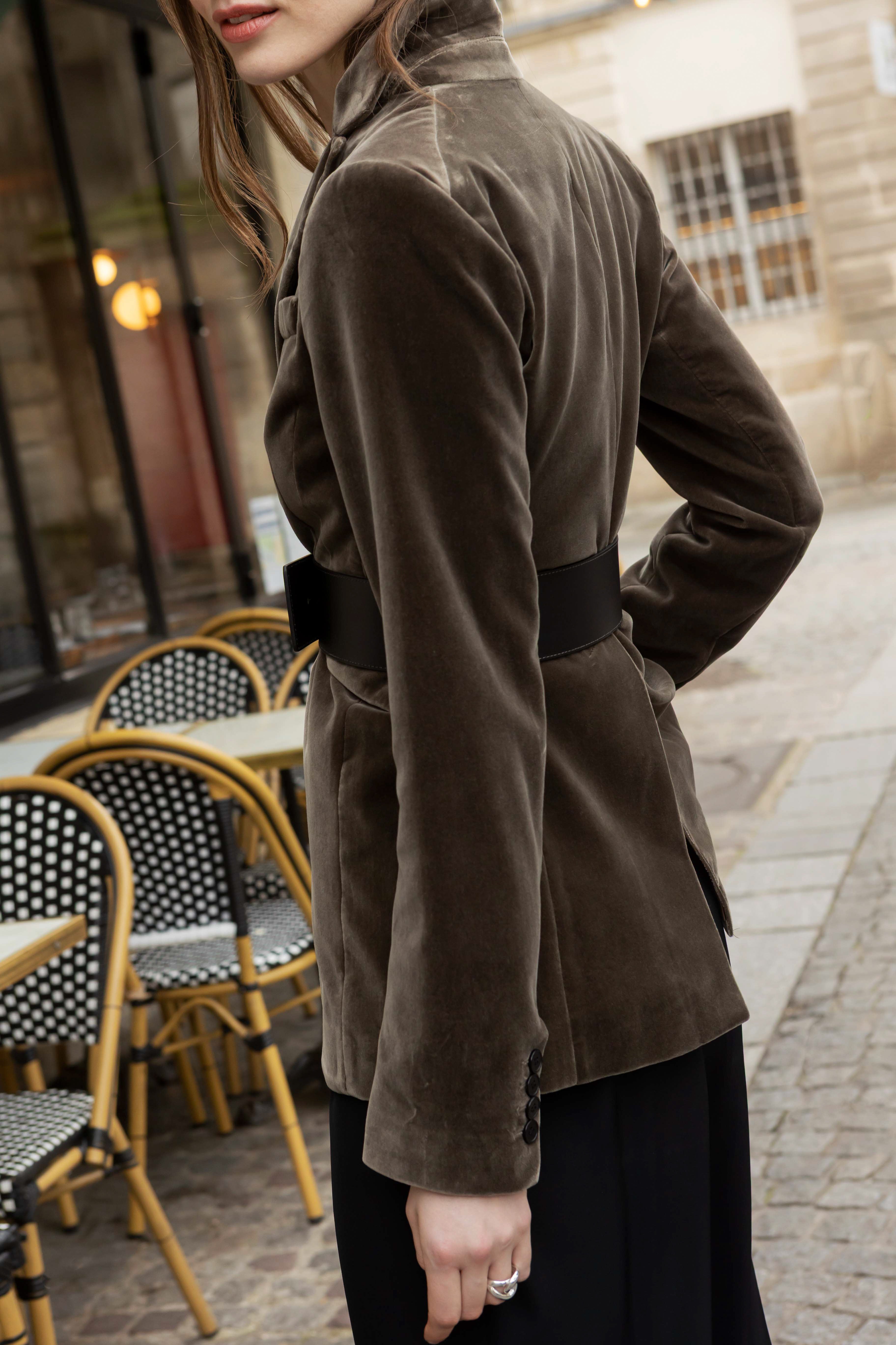 Blazer Charlotte grau