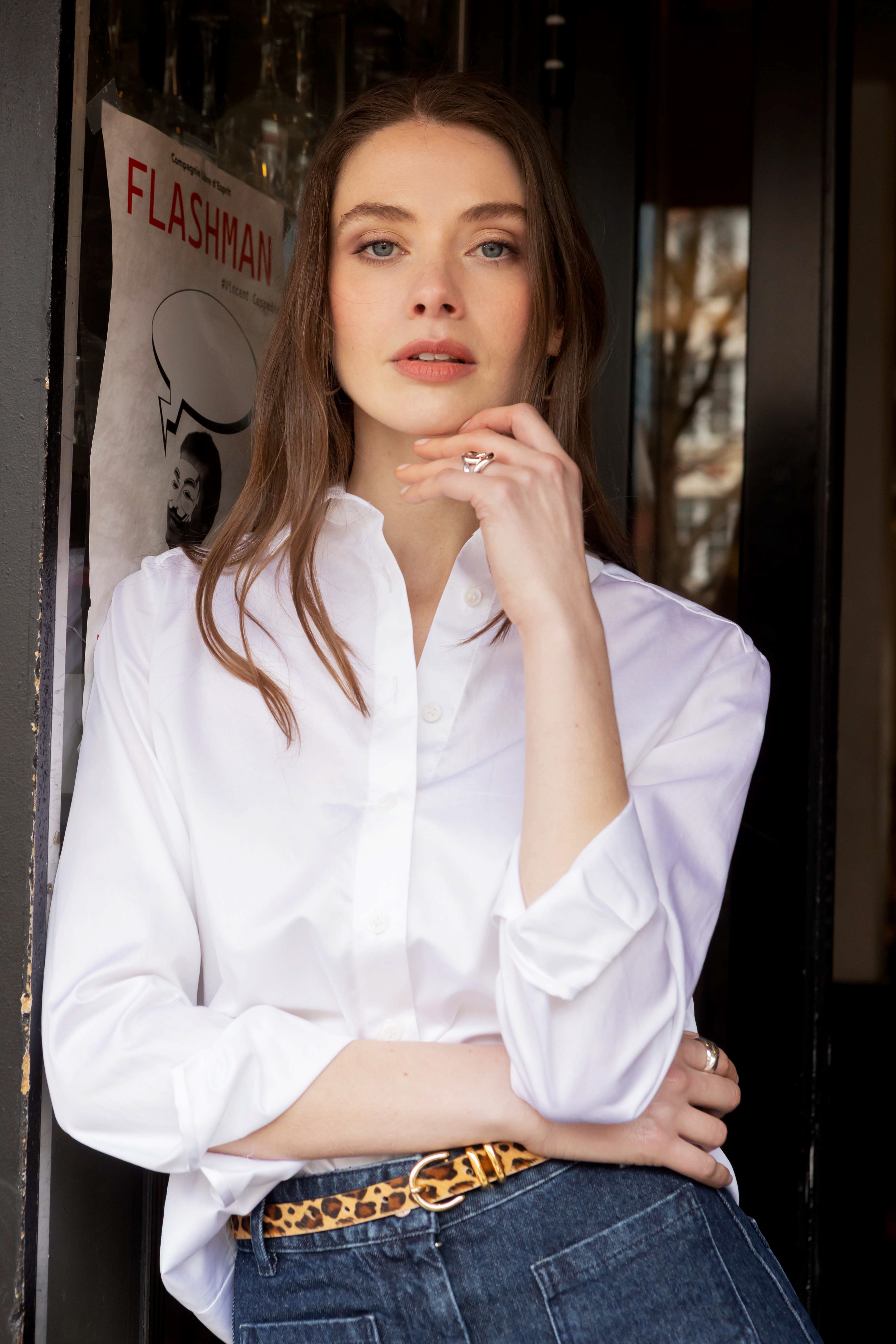 Baumwollbluse Benita