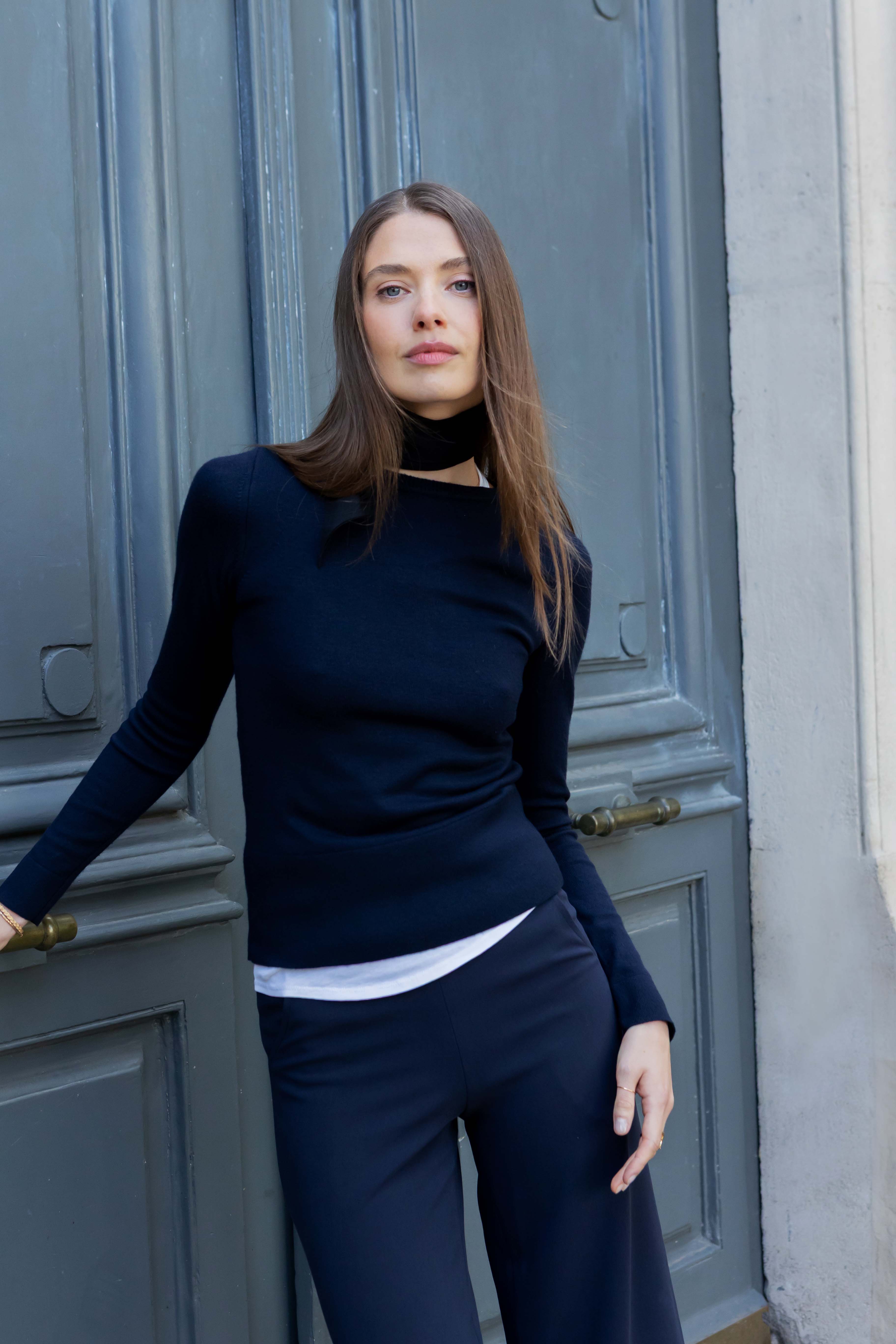 Top Leonie à manches longues