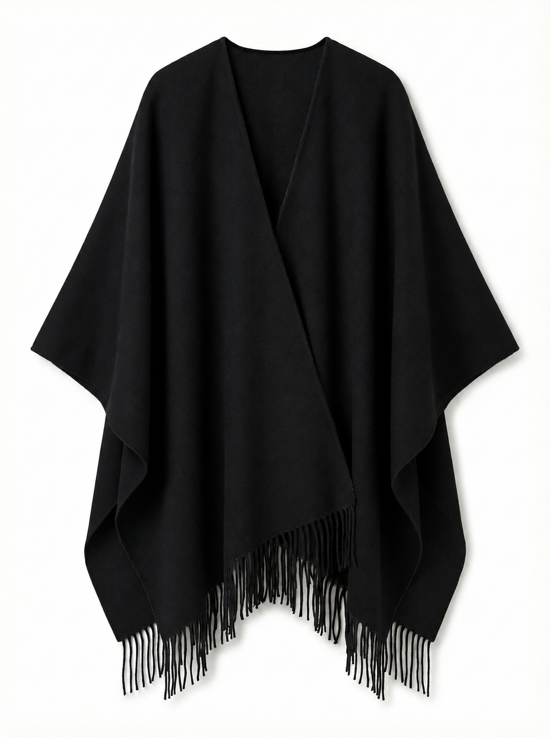Poncho Petronille noir