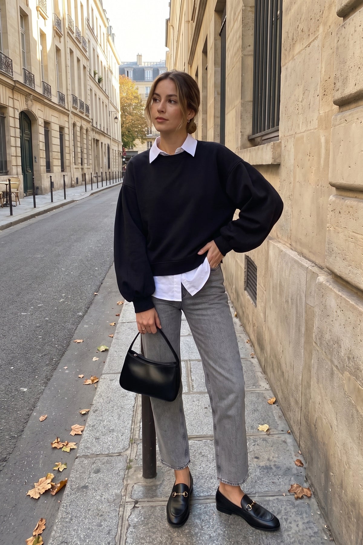 Sweat Luna bleu marine