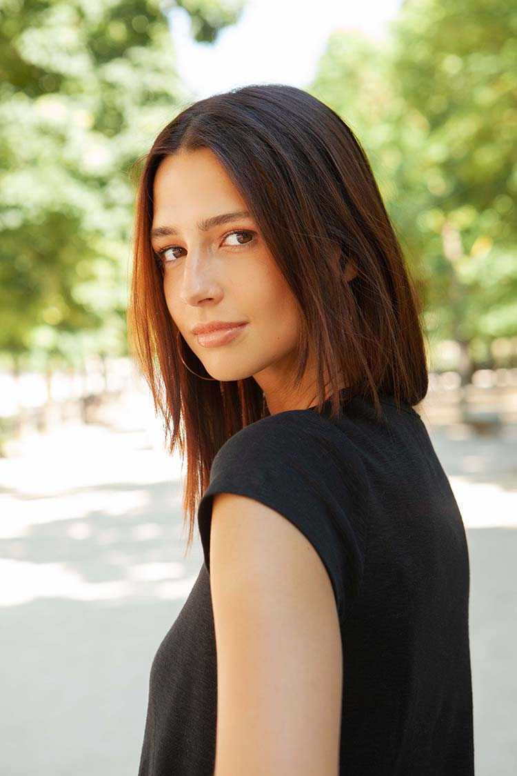 T-Shirt Théa schwarz