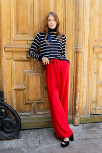 Pantalon Andrea rouge