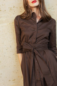 Dress Emeline brown