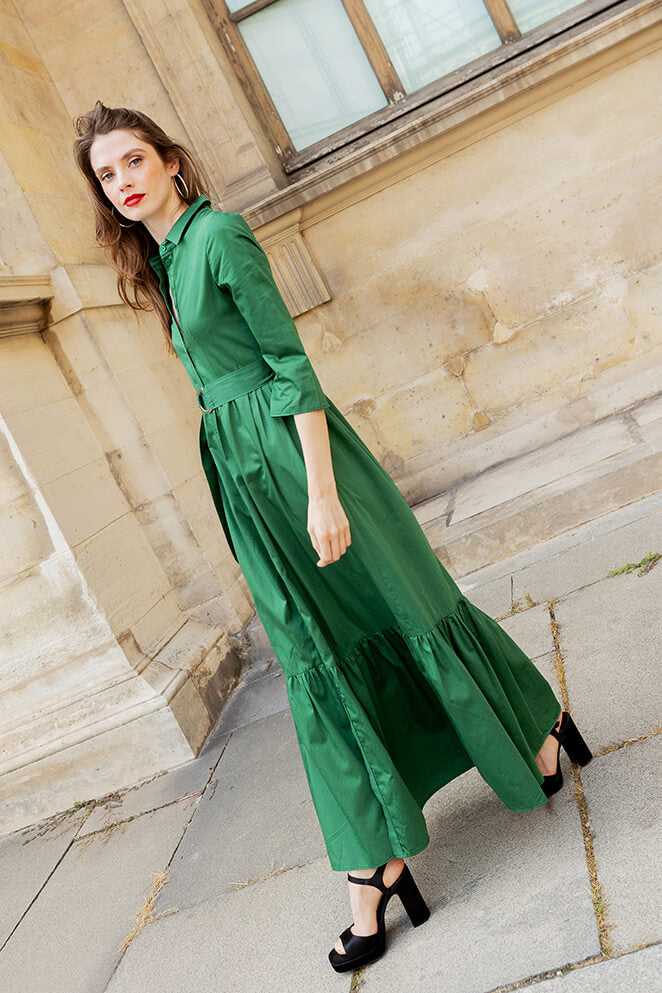 Dress Agathe green