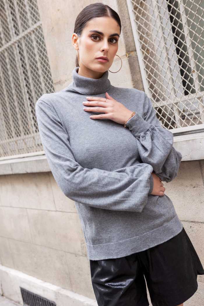 Pull Melina gris