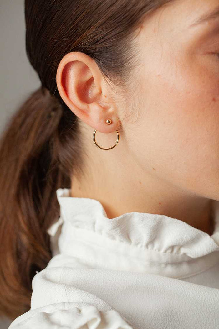 Gap earrings gold